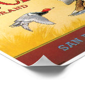 Poster Duck Lemon San Dimas Los Angeles County Californie (Coin)