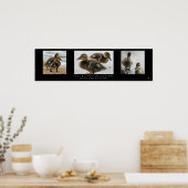Poster "Duckling Collection", Noir (Cuisine)