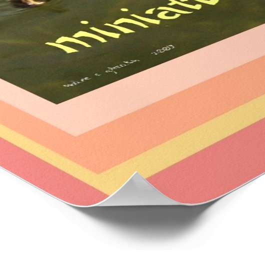 Poster Ducklings Haiku Art Print (Coin)