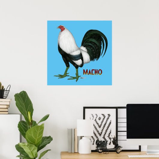 Poster Duckwing Gamecock (Bureau à domicile)