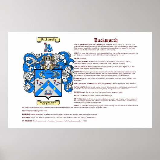 Poster Duckworth (sens) (Devant)