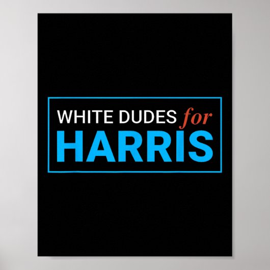 Poster Dudes Pour Kamala Harris 12 (Devant)