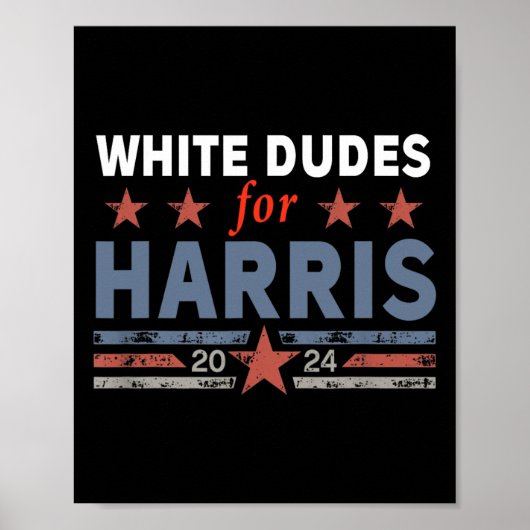 Poster Dudes pour Kamala Harris 5 (Devant)
