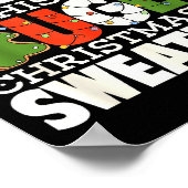 Poster Due To Inflation Funny Christmas Ugly Sweater Wome (Coin)