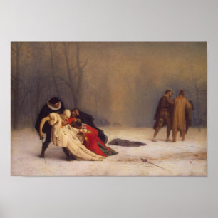 Poster Duel après une boule de mascarade