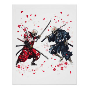 Poster Duel du Samouraï Crâne