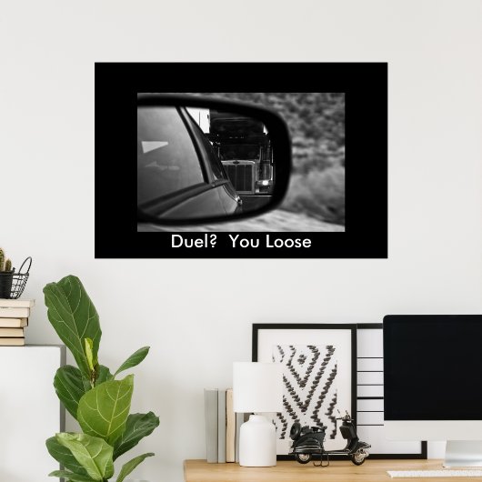 Poster Duel ? Vous avez perdu (Bureau à domicile)