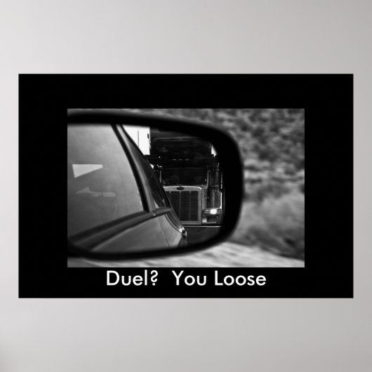 Poster Duel ? Vous avez perdu (Devant)