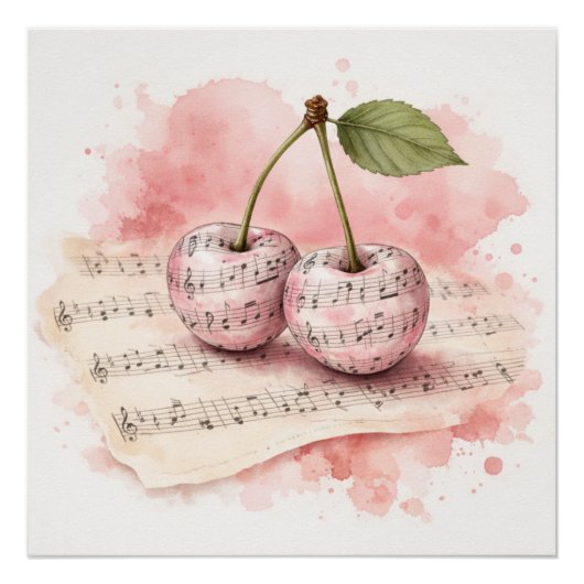 Poster Duet de Cerises Sweet Harmony (Devant)