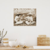 Poster Duet de guitare mexicaine 1911 (Cuisine)