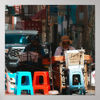 Poster Duet de rue