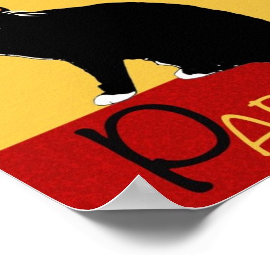 Poster Duex Conversations Noirs (Coin)