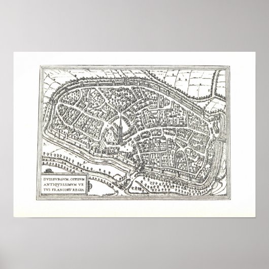 Poster Duisbourg : 1666 (Devant)