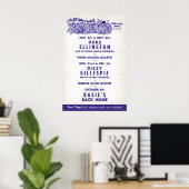 Poster Duke Ellington - Dizzy Gillespie - Count Basie (Bureau à domicile)