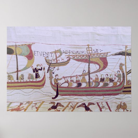 Poster Duke William et sa flotte (Devant)