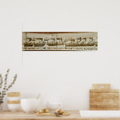 Poster Duke William et sa flotte traversent Pevensey (Cuisine)