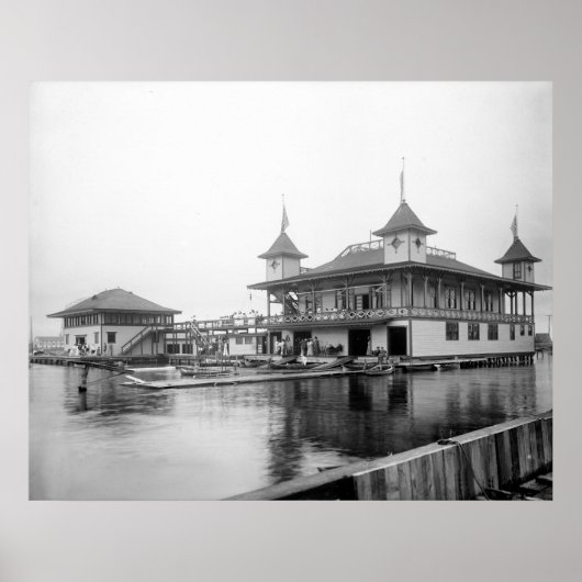 Poster Duluth Boat Club : 1906 (Devant)