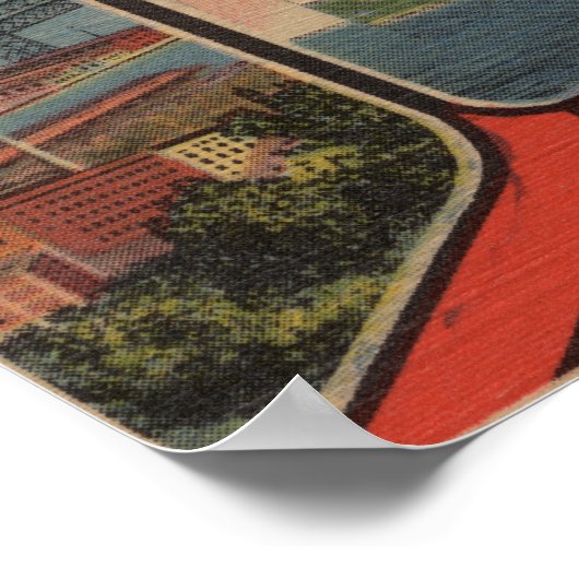 Poster Duluth, Minnesota - Scènes de grandes lettres (Coin)