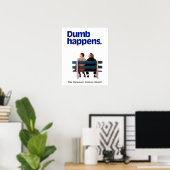 Poster Dumb and Dumber | Des imperfections (Bureau à domicile)