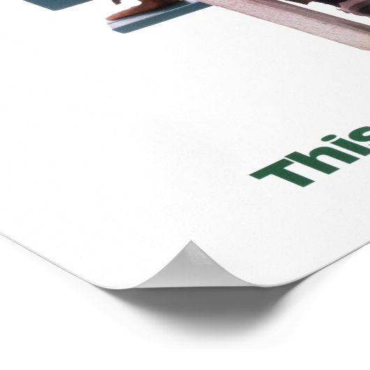 Poster Dumb and Dumber | Des imperfections (Coin)