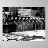 POSTER DUMPING INTERDIT KEG BIÈRE (Devant)