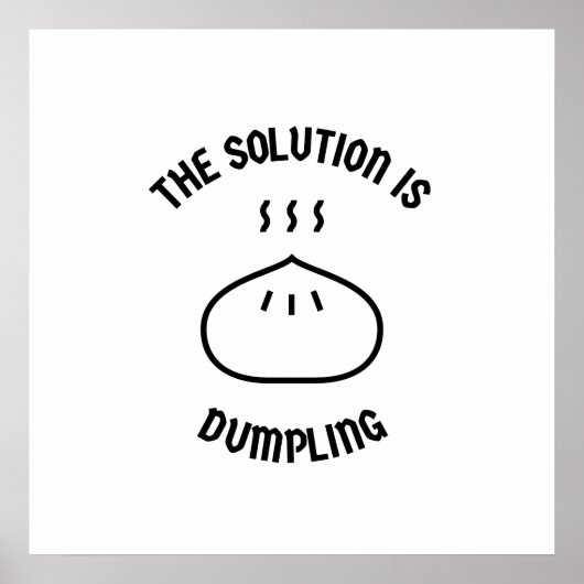 Poster Dumpling (Devant)