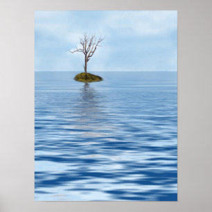 Poster d'un arbre (couleur)