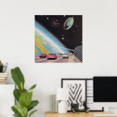 Poster D'un autre monde — n° 04 (Bureau à domicile)