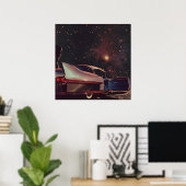 Poster D'un autre monde — n° 14 (Bureau à domicile)