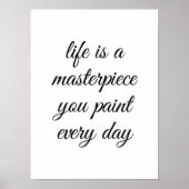 Poster d'un chef-d'oeuvre (Devant)