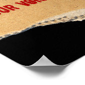 POSTER D'UN DISCOURS DE VOIX (Coin)