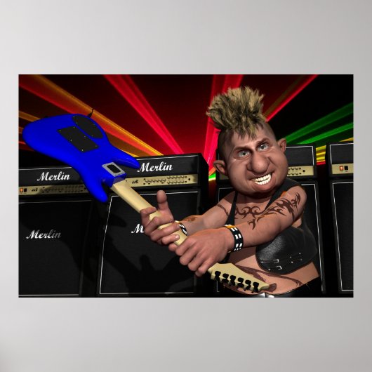 Poster d'un jeune homme brisé (Devant)