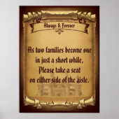 Poster d'un Mariage de temps (Devant)