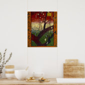 Poster d'un prunier en fleurs (Cuisine)