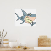 Poster d'un requin à l'aide d'un cure-dents (Cuisine)