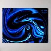 Poster d'un rêve bleu (Devant)