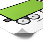 Poster d'un train amusant (Coin)