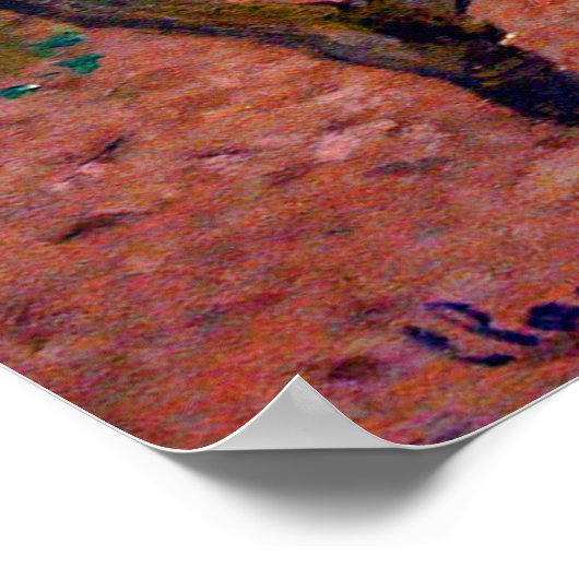 Poster d'un verger en fleurs (Coin)