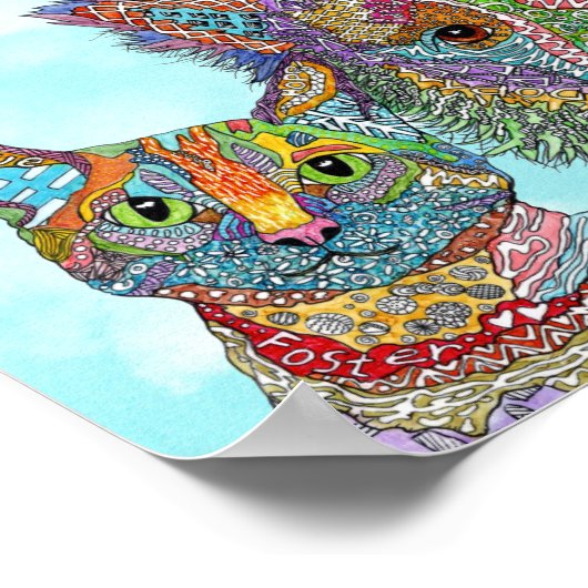 Poster d'une affiche de ne pas acheter d'animaux d (Coin)