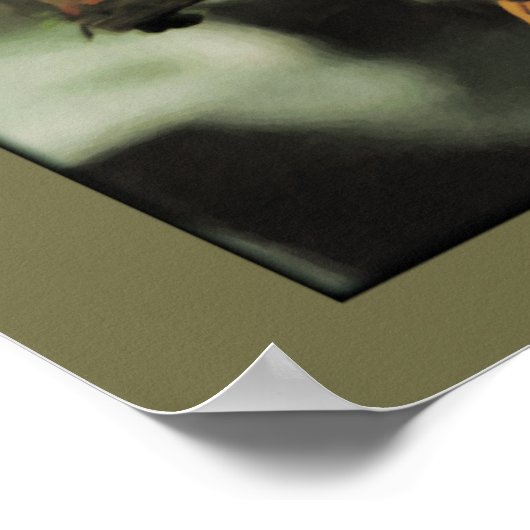 Poster d'une aile dans le jardin (Coin)