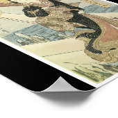 Poster d'une belle vieille peinture japonaise (Coin)