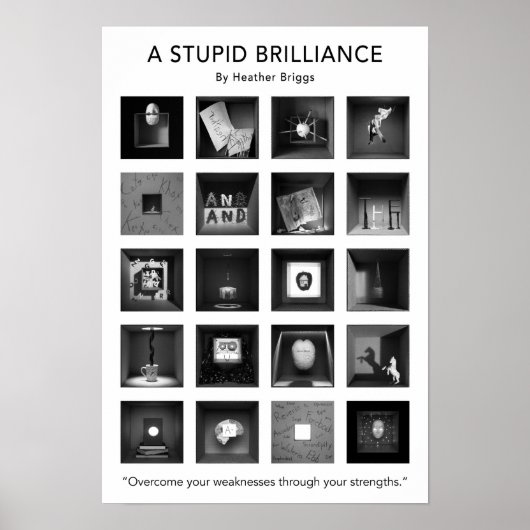 Poster d'une brillance stupide 13x19 (Devant)