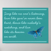 Poster d'une chanson (Devant)