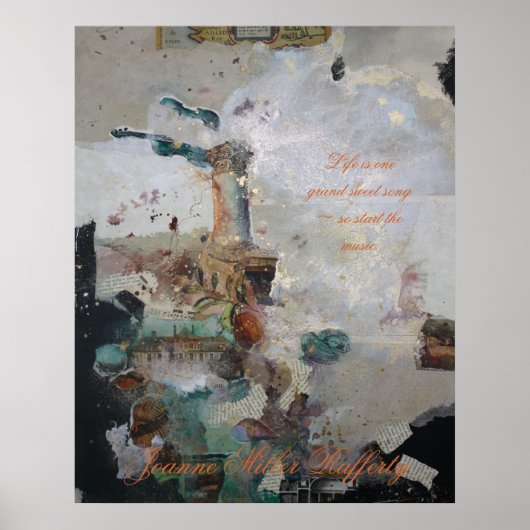 Poster d'une chanson douce (Devant)