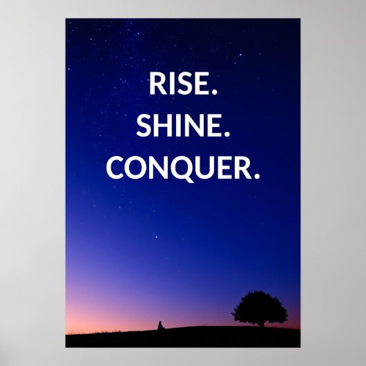 Poster d'une citation d'affirmation positive (Devant)