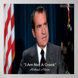 Poster d'une citation de Nixon & Not A Crook
