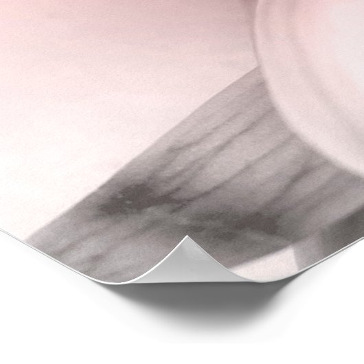 Poster d'une citation en rose (Coin)