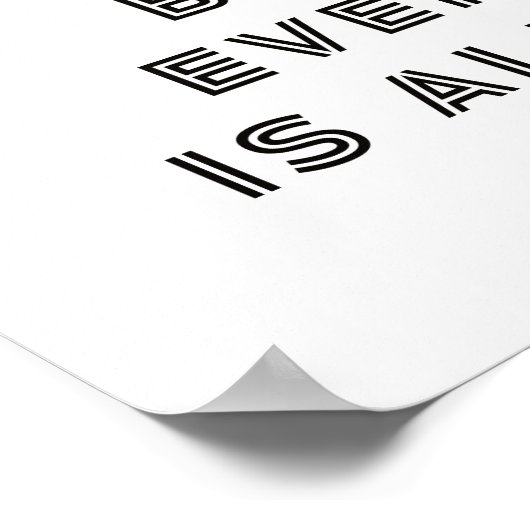 Poster d'une citation motivationnelle (Coin)