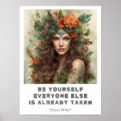 Poster d'une citation motivationnelle (Devant)