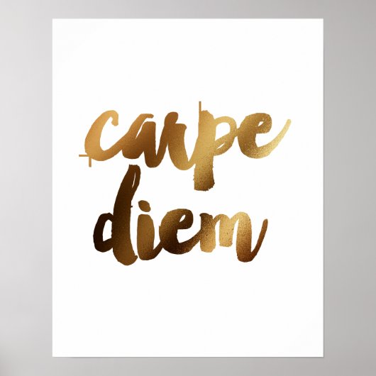 Poster d'une citation motivationnelle pour brosse (Devant)